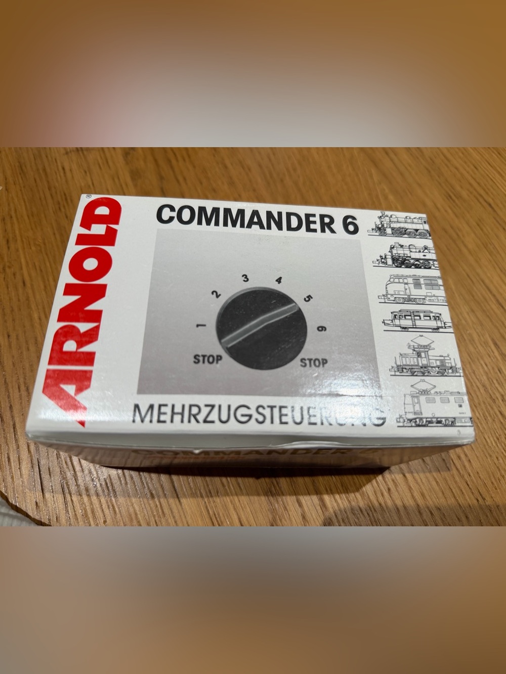 ARNOLD 7060 Commander 6 Train Mehrzugsteuerung Regler Fahrregler Modelleisenbahn